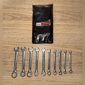 CRAFTSMAN SEARS 10 Piece Combination Ignition Wrench Set.